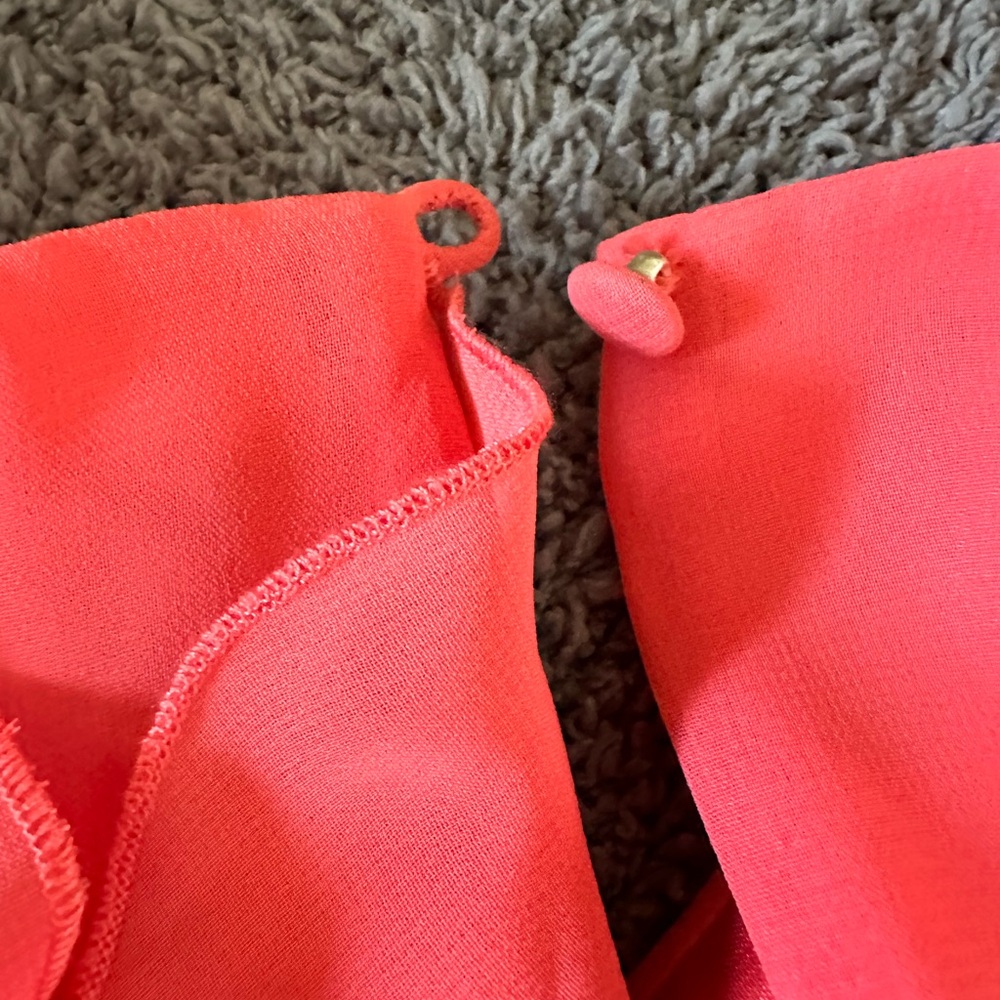 Calvin Klein Coral Party or Formal Dress Beautiful, size 6 - Picture 7 of 12